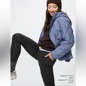 Uniqlo AIRism Soft Black Leggings
